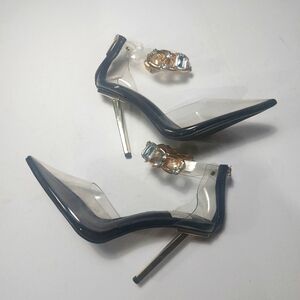 Cute and stylish Cape Robbin See Through High Heels Size 10M